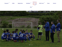 Tablet Screenshot of levittownsoccerclub.org